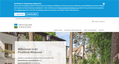 Desktop Screenshot of klinik-nikolassee.de